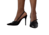 1602435 G SCARPIN VERNIZ PRETO SALTO ALTO SLINGBACK