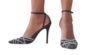 1602606 G MULE GLITER PARIS PRETO TULE TRANSPARENTE PRETO
