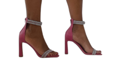1912255 G SANDALIA NAPA ODRE PINK COM STRASS - comprar online