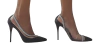 2382602 G SCARPIN GLITER PARIS PRETO VINIL TRASNPARENTE