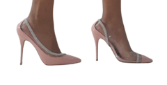 2382602 G SCARPIN VERNIZ LADY VINIL TRANSPARENTE ROSA - comprar online