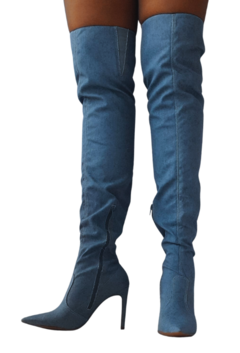 24486 P BOTA SOLA FINA SALTO FINO JEANS
