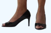 48400 P SAPATO ABERTO NA FRENTE SALTO FINO SOLA FINA VERNIZ PRETO - comprar online