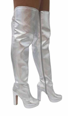 941177 P BOTA PRATA SALTO GROSSO MEIA PATA - comprar online