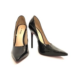 1720475 P SCARPIN LUXO VERNIZ PRETO - comprar online