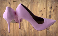 1600096 G SCARPIN BÁSICO VERNIZ BALE (ROSA) - comprar online