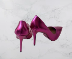 1600096 G SCARPIN BÁSICO METALIZADO PINK - Au Bottier