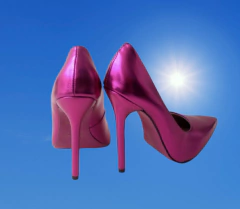 1720475 G SCARPIN LUXO METALIZADO PINK - loja online