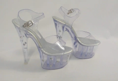 Imagem do SC003 G SANDÁLIA TRANSPARENTE COM STRASS