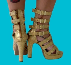 LELI G GLADIADORA GLITER DOURADA - comprar online