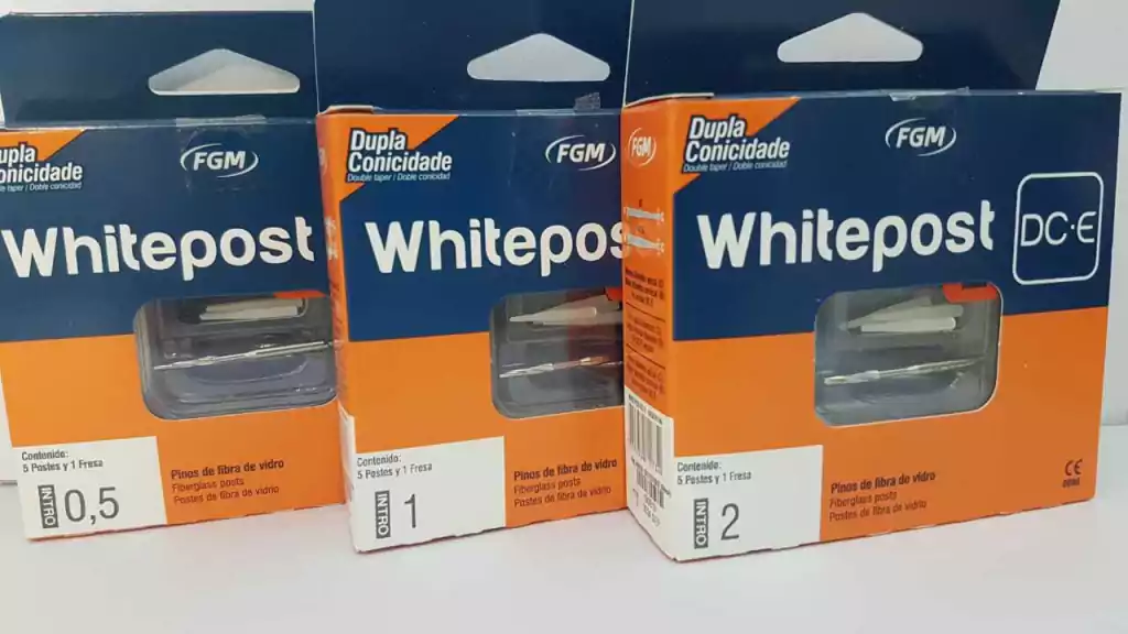Postes de fibra De vidrio whitepost dc-e kit 5 postes + fresa