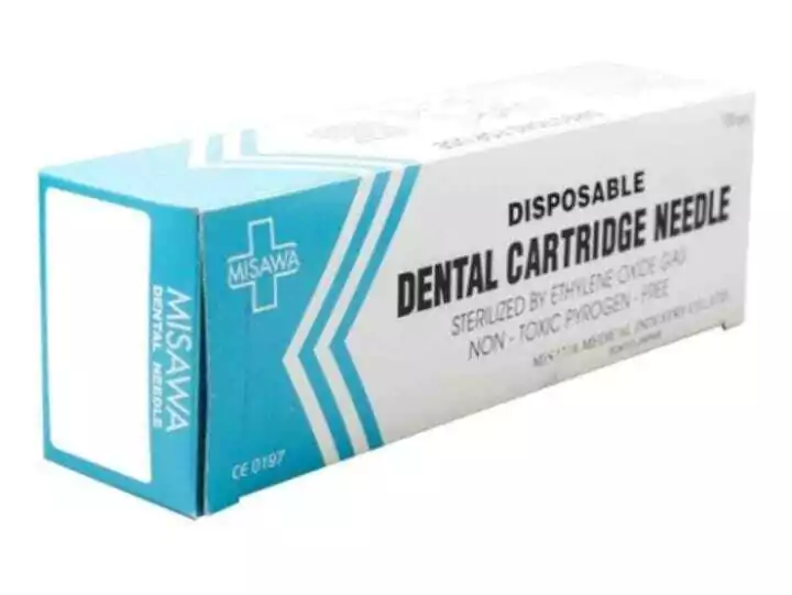 Agujas Descartables Dentales Caja X 100 Misawa Vs Medidas