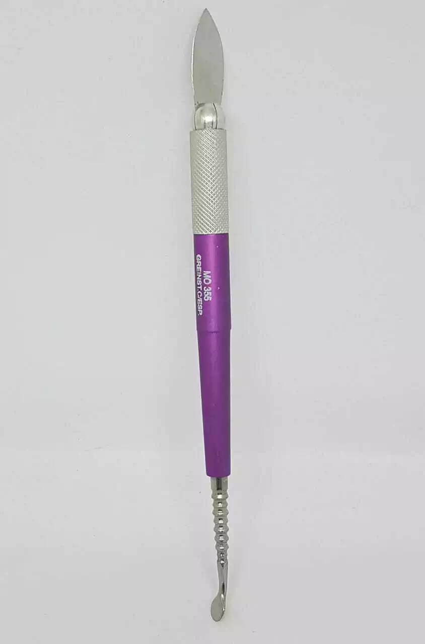 ESPATULA PARA CERAMICA HOJA GRENSTEIN + CUCHARITA