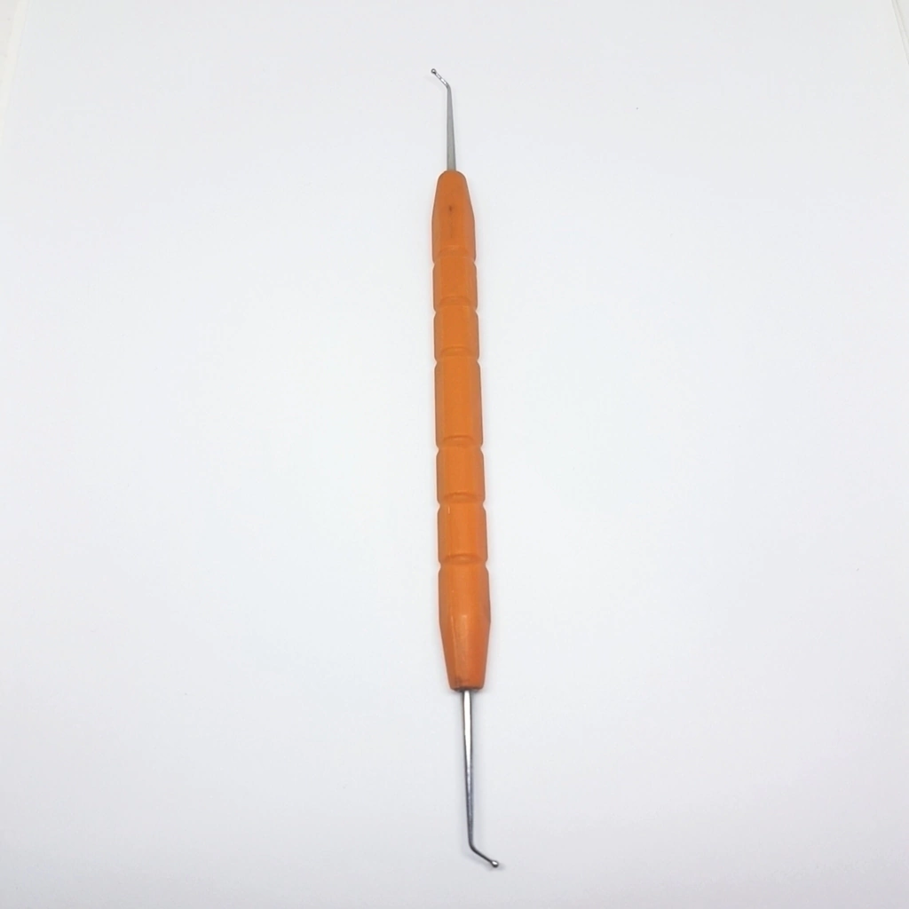 BRUÑIDOR BOLITA DOBLE MANGO PLASTICO