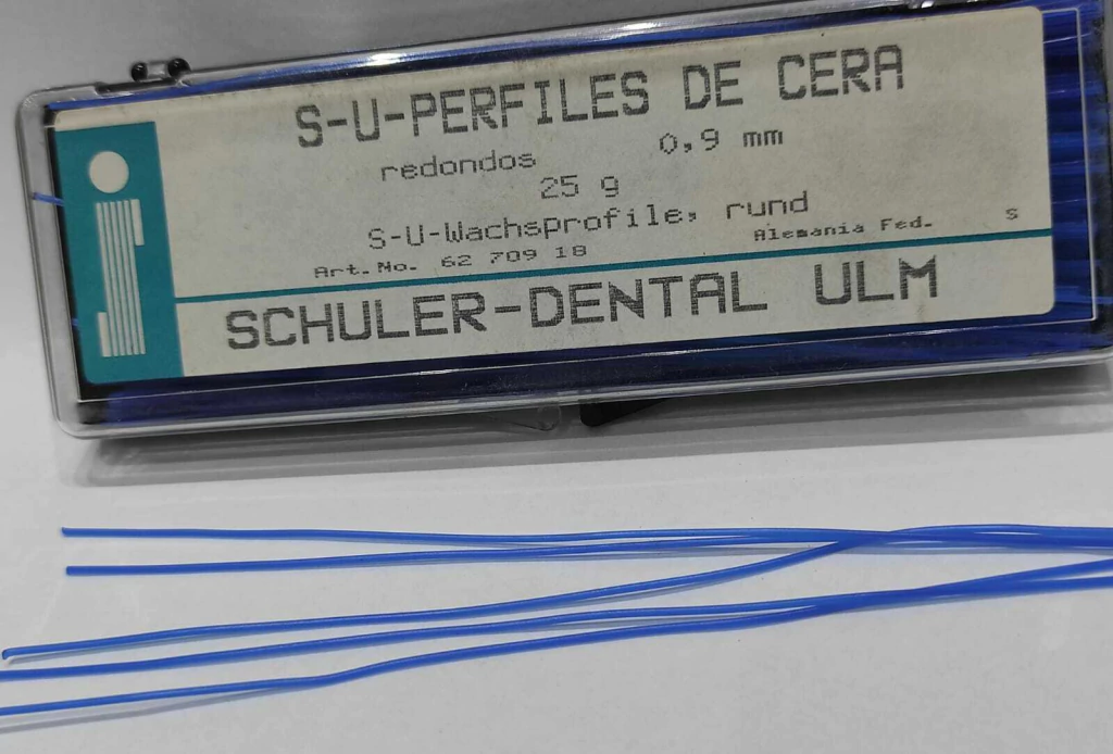 Cera p/cromo o joyería hilo redondo 0.9 mm Schuller