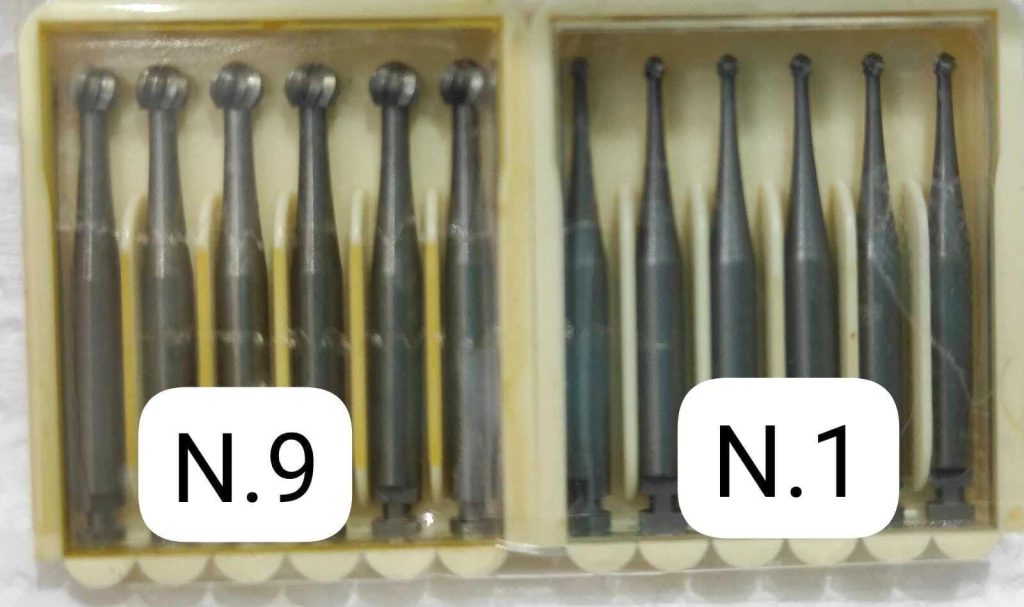 12 FRESAS DE ACERO PARA CONTRA ÁNGULO