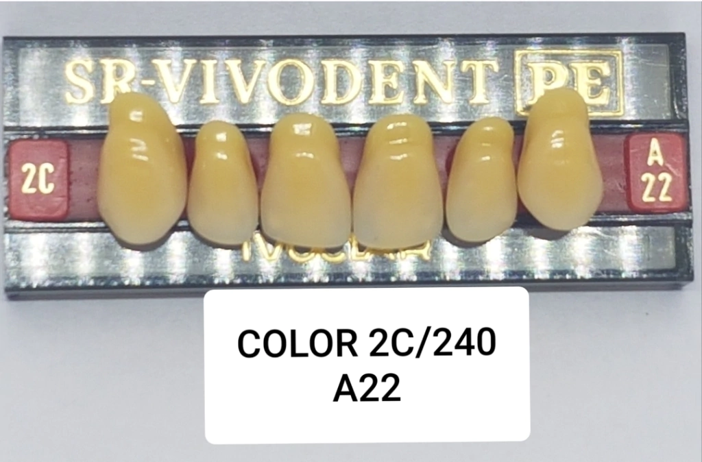 DIENTES IVOCLAR 4X3 TABLETAS 2C/240 FORMAS (A22 - A3 - N3 POSTERIORES)