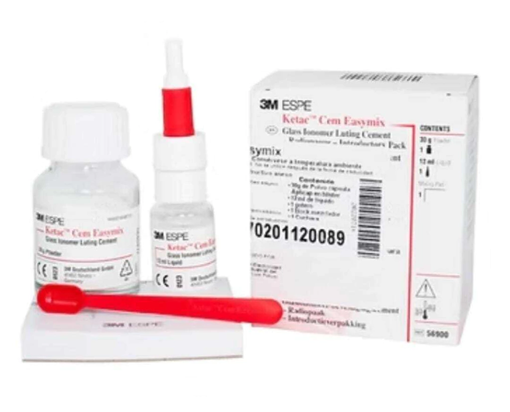 Ketac™ Cem Easymix Polvo 30gr + Líquido 12ml