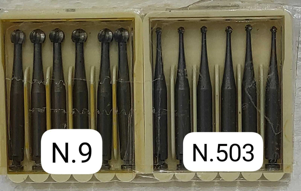 12 FRESAS DE ACERO PARA CONTRA ÁNGULO