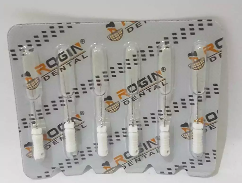 Limas K n.15 en 21 o 25 MM Rogin Blister X 6 Unid p/ Endodoncia