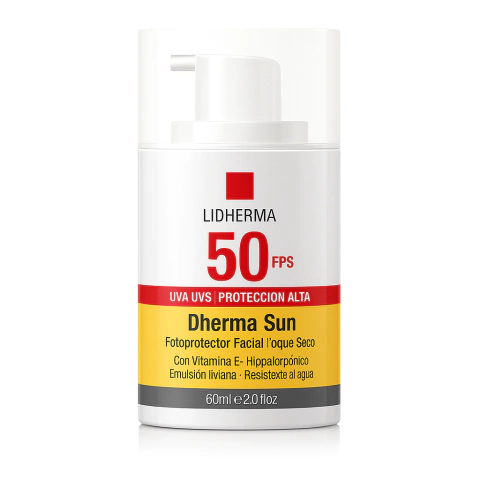 Dherma Sun Fotoprotector Facial Toque Seco