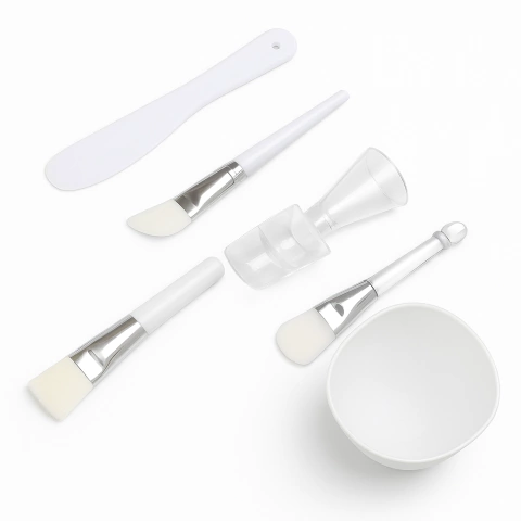 Set bowl + pinceles para mascarillas faciales