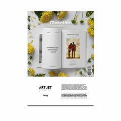 Papel Matelina Doble Faz 140g - Art-Jet® - A4 - 50 Hojas