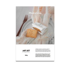 Papel Matelina Doble Faz 180g - Art-Jet® - A4 - 50 Hojas