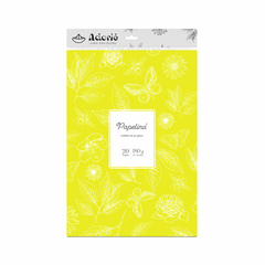 Papelina Amarillo Fluor 180g - Adorié ® - A4 - 20 Hojas