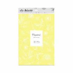Papelina Amarillo Pastel 180g - Adorié ® - A4 - 20 Hojas