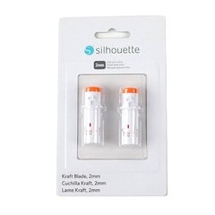Cuchilla Kraft 2mm para Cortes Gruesos x2 Unidades - SILHOUETTE - Para Cameo 4 - comprar online