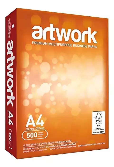 Resma Multifunción Artwork ALCALINO - A4 - 70grs - 500 hojas - comprar online
