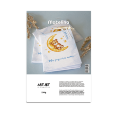 Papel Matelina Nogal Europeo 230gr- Art-Jet®- A4 - 50 Hojas