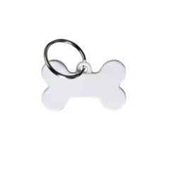 Llavero Hueso Chico Brillante x Unidad