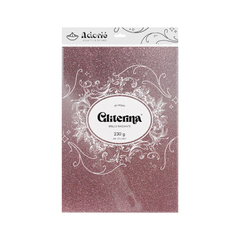 Gliterina Rosa Champagne 230g - Adorié ® - A4 - 20 Hojas