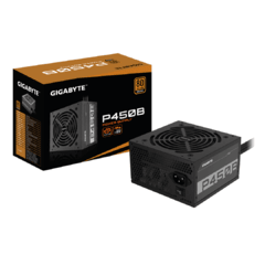 Fuente de Alimentación para PC - GIGABYTE P450B Power Supply - 450W - 100-240V