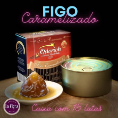 Kit 15 latas Figos Caramelizados Série Premium Oderich - 300 g - comprar online