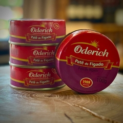 Kit 4 un Patê de Fígado Oderich x 100 g