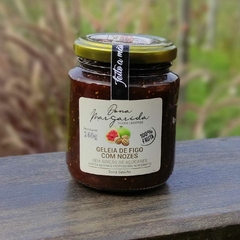 Geleia de figo com nozes sem açúcar Dona Margarida 260 g - comprar online