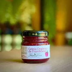 Mini Geleia Orgânica Framboesa Fruta Fina 50g