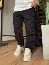 Jean Mom Cargo Shadow Negro - comprar online