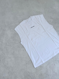 Remera sin manga oversize - comprar online