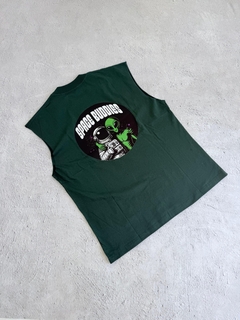 Remera sin manga oversize