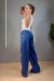 Calça Jeans Wid Leg Relaxed | Escuro - comprar online