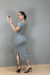 Vestido Anarruga Manga Curta na internet
