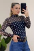 Body Poá em Tule