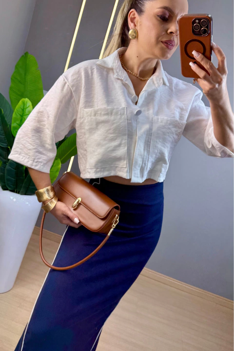 Camisa Cropped - comprar online