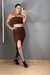 Imagem do Conjunto Anarruga | Saia Midi e Cropped
