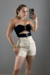 Body Poliamida Recorte Frontal - loja online