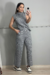 Conjunto Tricô | Calça Pantalona e Blusa - loja online